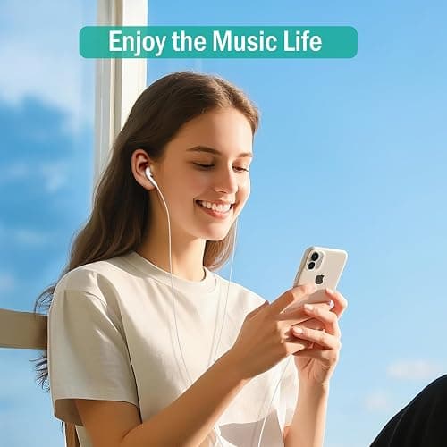 USB C Headphones for iPhone 17 16 15, Wired Headphones USBC for iPad Pro Air Mini, iPad 10th, MacBook, Type C Earbuds for Samsung, Google Pxiel, Earphones for Lenovo, Dell, Microphone, Volume Control thumbnail 4