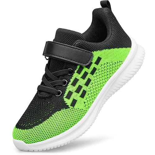 BNV Boys Girls Sneakers Kids Shoes Unisex Lightweight Breathable Athletic Running Tennis Fitness Shoes for Toddler/Little Kid/Big Kid - Image 1