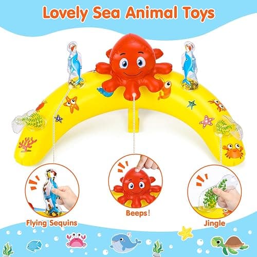 EZIGO Baby Pool Float with Canopy UPF 50+ Sun Protection, Double Air Chambers Infants Swimming Floats with Sound Toys Adjustable Safety Seat Toddler Float for Boys and Girls 6-36 Months thumbnail 3