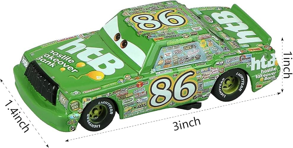 Yostyle Movie Uncle Truck 1:55 Die-Cast Model Vehicle Set (Chick Hicks Uncle) thumbnail 2