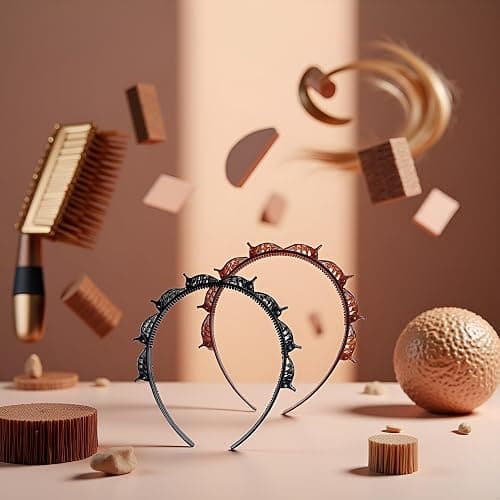 2 pcs hair clip headbands thumbnail 7
