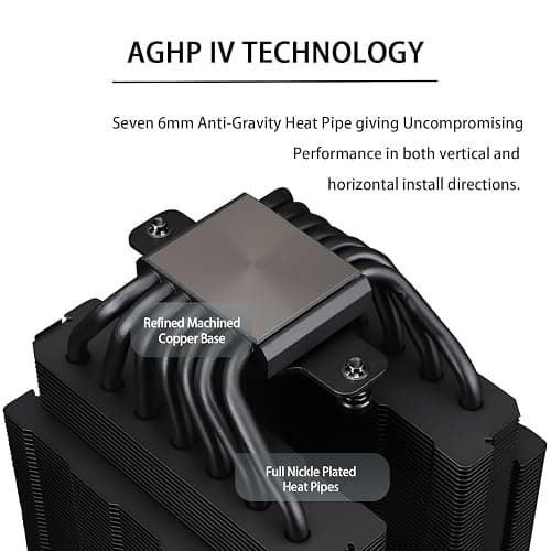 Thermalright Phantom Spirit 120 EVO CPU Cooler,7×6mm Heat Pipes CPU Air Cooler,Dual PWM Fan Computer Cooling,2150RPM Speed,for AMD AM4 AM5/Intel 1700/1150/1151/1200/17XX/2011/1851 thumbnail 2