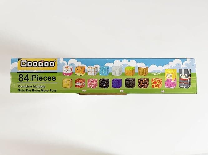 Magnetic Blocks - Build Mine Magnet World Magic Portal Set, Magnetic Tiles Building Blocks Toddler Toy STEM Sensory Outdoor Toys for 3+ Year Old Boys & Girls, Creative Kids Games Kids Toys 84PCS thumbnail 8