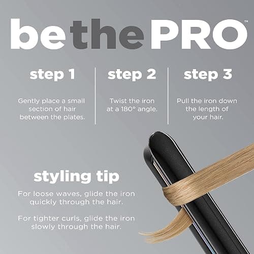 Infiniti Pro by Conair Titanium 1” Flat Iron thumbnail 4