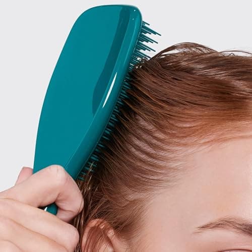 Tangle Teezer Ultimate Detangler Brush for Wet & Dry Hair, Eliminates Knots & Reduces Breakage for All Hair Types, Amazon Exclusive Emerald Green thumbnail 9