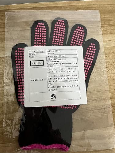 Professional Heat Resistant Glove Non Slip Silicone Bump for Hair Styling Heat Blocking for Curling, Flat Iron and Curling Wand Suitable for Left and Right Hands, 1 Piece thumbnail 8