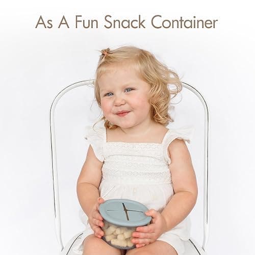 Moonkie Silicone Baby Food Storage Containers, 6 Pack, 120ml Weaning Freezer Pots with Airtight Lids, Reusable Baby Food Snack Pots, Microwave and Dishwasher Safe, Perfect for Infant & Toddler Food thumbnail 8