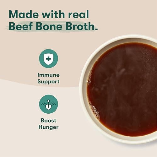 Jinx Kibble Sauce for Dogs - Premium Dog Food Kibble Topper Sauce & Flavor Booster Made with Beef Bone Broth - All-Natural Ingredients, No Additives or Fillers - 12 Oz thumbnail 2