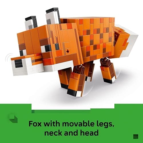 LEGO Minecraft The Fox Building & Pretend Play Toy for Boys & Girls - Poseable Video Game Character for Kids, Ages 10+ - Room Decor for Gaming Fans - Gift Idea for Birthdays - 21588 thumbnail 5
