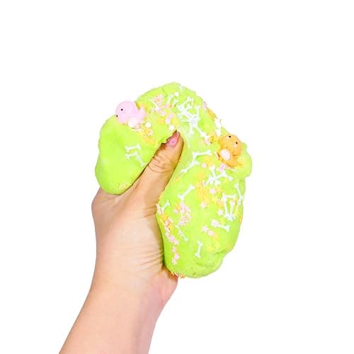 Peachybbies Slime Peachy’s Pets 4-Pack Mini-Bundle, BB Dino, Kitty Slumber Party, Pony Pasture, Raining Cats and Dogs, Includes Slime Activator, Sensory Toys for Kids, Made in USA thumbnail 6
