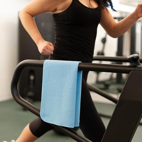 S&T INC. Microfiber Gym Towels, Yoga Towel for Home and Gym Bag, 16 Inch x 27 Inch, 3 Pack thumbnail 5