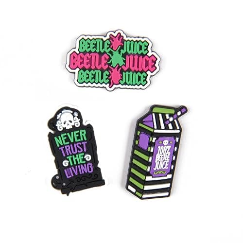 Horror Movie Shoe Charms Shoes Decoration Halloween Accessories for Teens Boys Girls Wristband Bracelet Birthday Halloween Gifts thumbnail 4