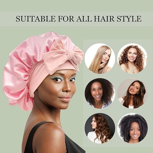 Satin Silk Hair Bonnet thumbnail 4