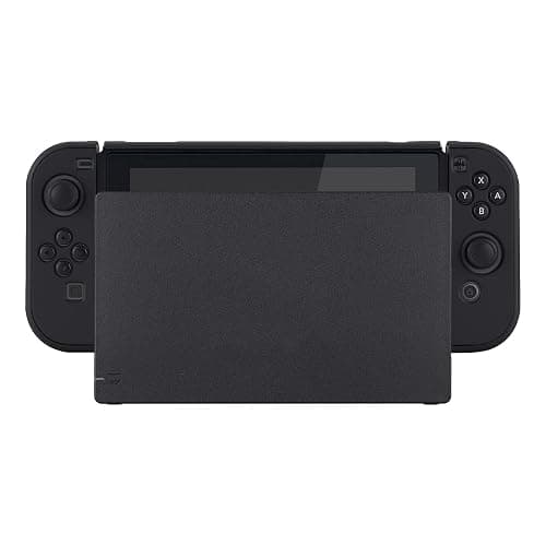 eXtremeRate PlayVital Back Cover for Nintendo Switch Console, Handheld Controller Separable Protector Hard Shell for NS Joycon, Customized Dockable Protective Case for Nintendo Switch - Black thumbnail 7