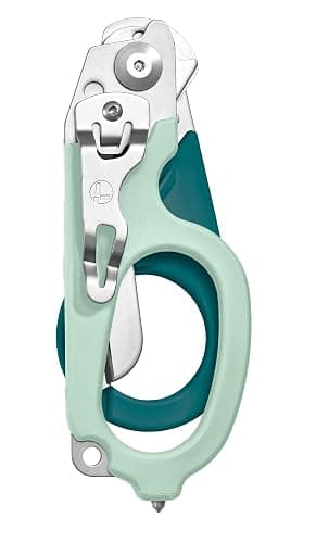 LEATHERMAN, Raptor Rescue, 6-in-1 Heavy-Duty Emergency/Trauma Shears with Carbide Glass Breaker & Strap Cutter, Made in the USA, ICY MINT/UTILITY/BOX-DOM thumbnail 4