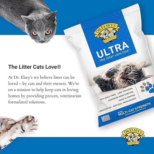 Dr. Elsey's Ultra UnScented Clumping Clay Cat Litter 40 lb. Bag thumbnail 3