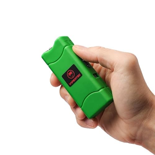 VIPERTEK VTS-881 Micro Stun Gun for Self Defense Rechargeable with LED Flashlight thumbnail 6
