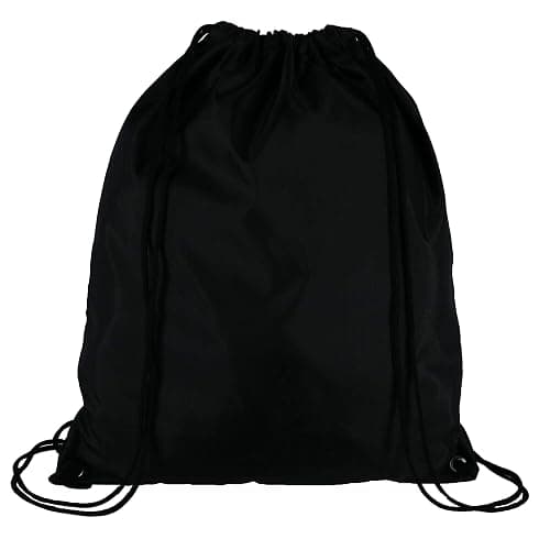 Disney Minnie Mouse Face Drawstring Tote Backpack, Black, One Size thumbnail 3