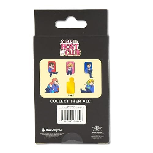 Ouran High School Host Club Mystery Enamel Pin Blind Box | Tamaki Suoh, Kyoya Ootori, Mori Takashi Morinozuka, Honey Mitsukuni Haninozuka, Haruhi Fujioka, or Hitachiin Twins thumbnail 3