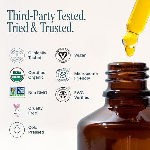 Cliganic Organic Jojoba Oil, 100% Pure (4oz) | Moisturizing for Face, Hair, Skin & Nails | Natural Cold Pressed Hexane Free | Base Carrier Oil thumbnail 6