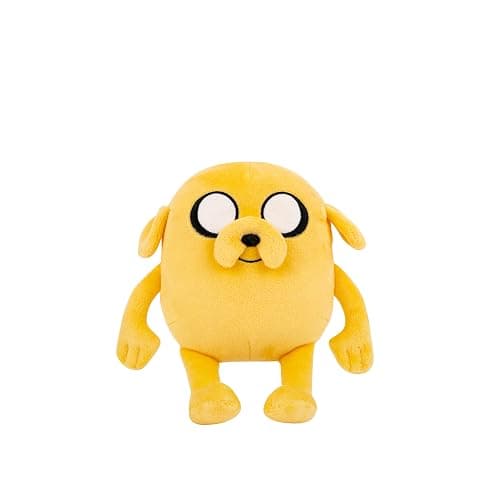 Jazwares Warner Bros. Discovery 8-Inch Jake The Dog Plush from Adventure Time - Super-Soft and Huggable Plush Toy - Official Licensed - for All Ages - Image 1