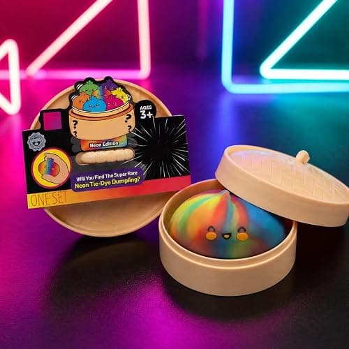 Squishy Dumpling Rainbow Dumpling Squishy Stress Party Gifts C | Dumplings Squishy Glitter Dumpling Slow Rising Stress for Holiday Gifts thumbnail 7