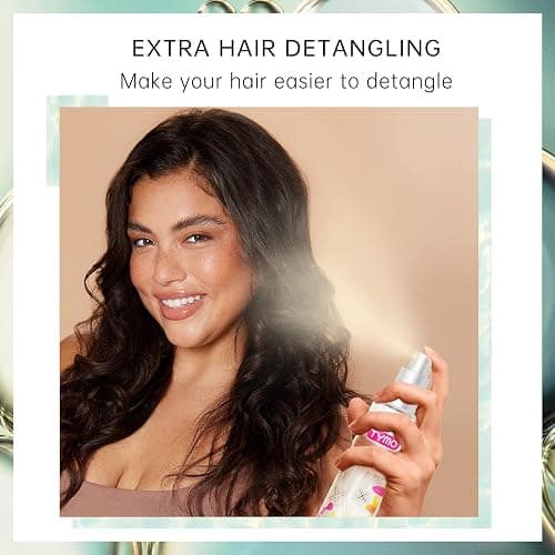 TYMO Heat Protectant Spray for Hair with Argan Oil for Styling Tools, Heat Protection Spray to Smooth & Hydrate, Natural Clean Formulation, Multi-benefit Treatment, Lightweight for All Hair Types thumbnail 7