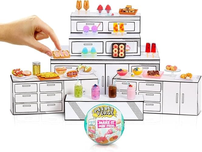 MGA's Miniverse Make It Mini Food - Cafe Series 3 - Mini Collectibles in Blind Packaging - DIY Resin Play - Replica Food, NOT EDIBLE - For Collectors and Ages 8+ Years thumbnail 6