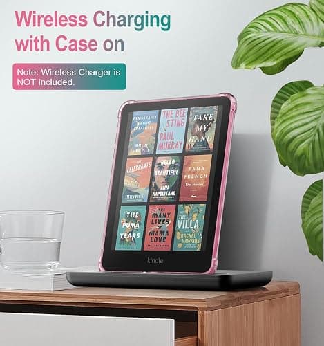MoKo Case for All-New 7" Kindle Paperwhite (12th Generation-2024) and Kindle Colorsoft Signature Edition 2024, Ultra Thin Clear Flexible Transparent TPU Skin Bumper Back Cover Shell, Clear thumbnail 5