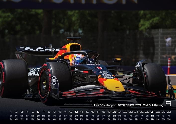 Formel 1 - Grand Prix - 2026 - F1 Kalender DIN A3: Der Wandkalender für alle Fans der Königsklasse auf vier Rädern für das Jahr 2026 im Format DIN A3 (ca. 42 x 30 cm)! thumbnail 10