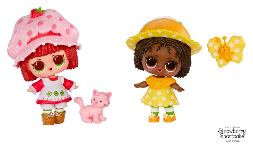 LOL Surprise Loves The World of Strawberry Shortcake Tots with Scented Dolls, Pets, and Transforming Strawberry House Playset – Gift for Kids Ages 4+ thumbnail 5
