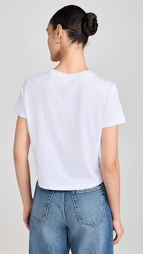 Madewell Women's Slub Boxy-Crop Tee thumbnail 3