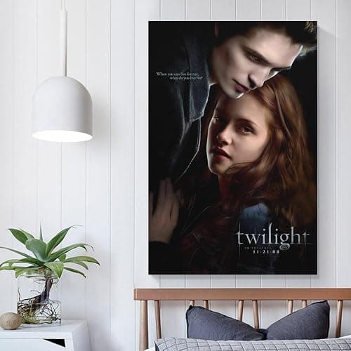 LNSDGBGIO Twilight Poster Love-themed Movie Wall Decoration Picturestyle12x18inch(30x45cm) thumbnail 4