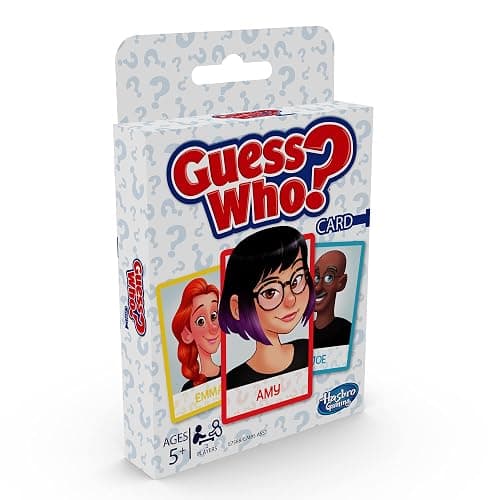 Hasbro Gaming Guess Who? Card Game for Kids, 2 Player Guessing Game, Fun Summer Activities, Vacation Travel Essentials, Ages 5+ thumbnail 6