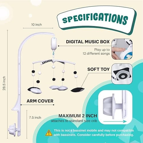 Montessori Mobile Baby for Crib thumbnail 3