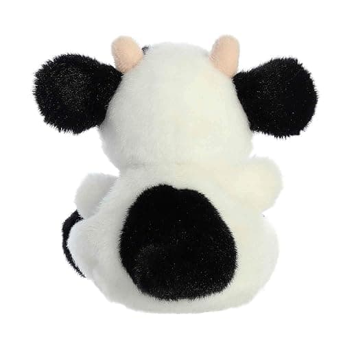 Aurora® Adorable Palm Pals™ Sweetie Cow™ Stuffed Animal - Pocket-Sized Play - Collectable Fun - White 5 Inches thumbnail 4