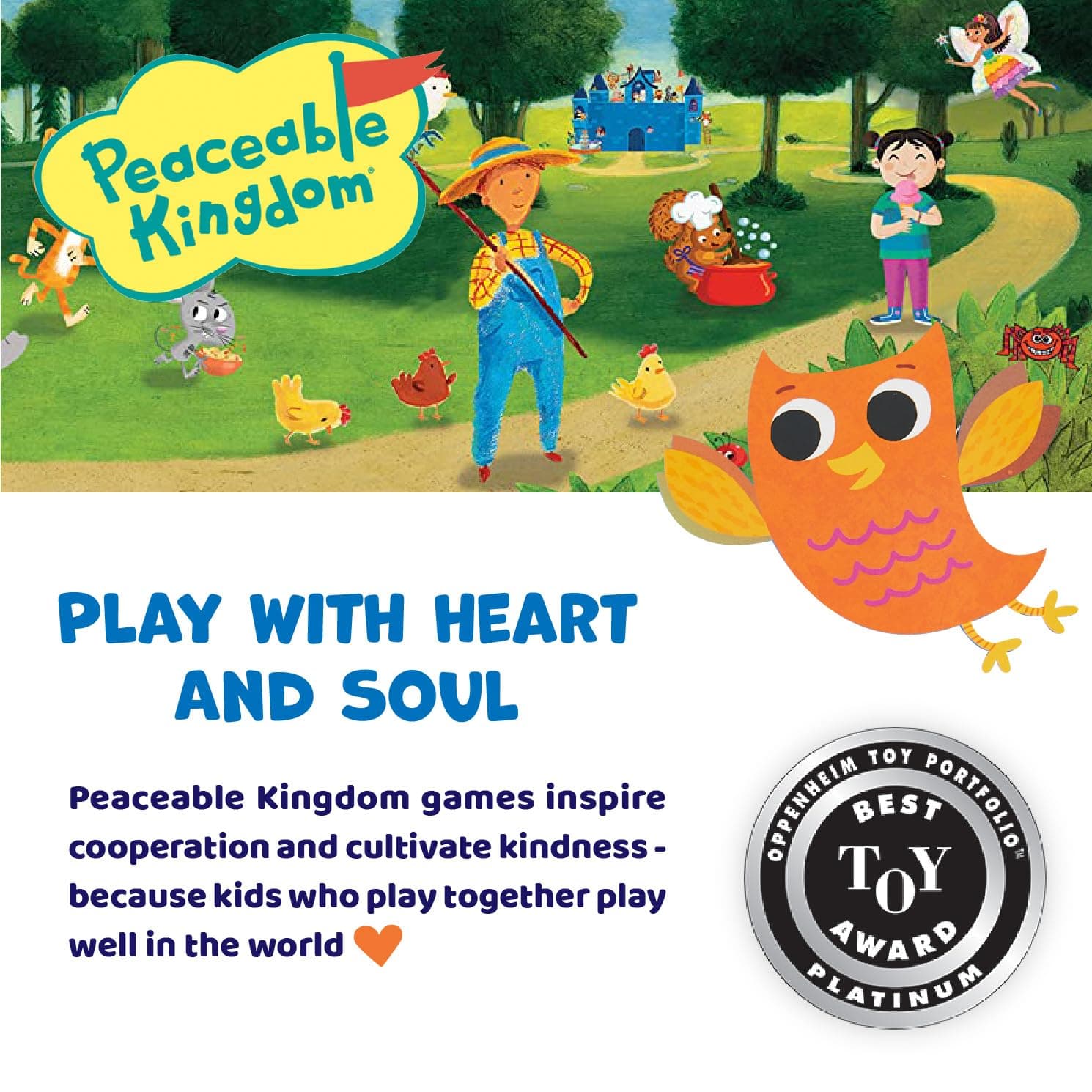 Peaceable Kingdom: Hoot Owl Hoot! - Cooperative Game thumbnail 8