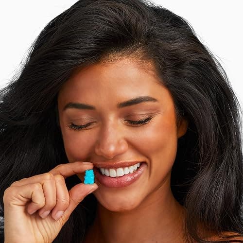 Sugarbear Bamboo Scalp Massager & Scrubber + Vegan Hair Vitamin Gummies 3 Month Supply, Extra Strength Biotin 6000mcg for Relaxing Scalp Care & Supporting Healthy Hair thumbnail 7