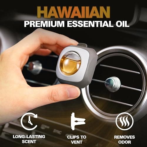 Air Jungles Car Air Fresheners Clip 6 Ct, Variety Pack Vent Clips | Natural Essential Oil, Car Fragrance Accessories for Women and Men, Odor Eliminator, 4 mL Each thumbnail 5