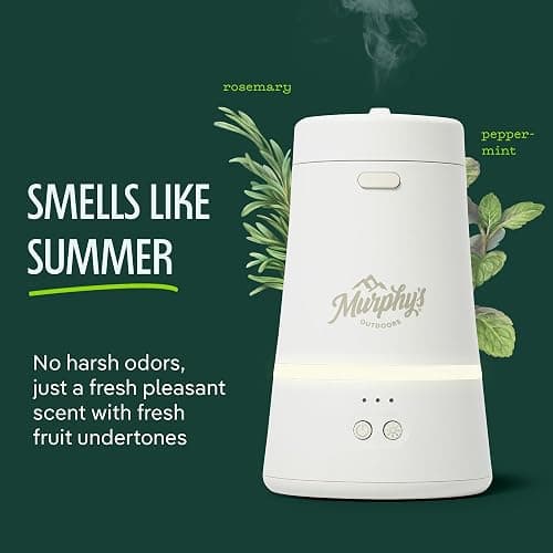 Murphy's Naturals Mosquito Dodger Zone Repellent, Outdoor Mosquito Spray, Essential Oils, 15-Foot Zone, Repels for 30 Hours, Refill Included. thumbnail 4