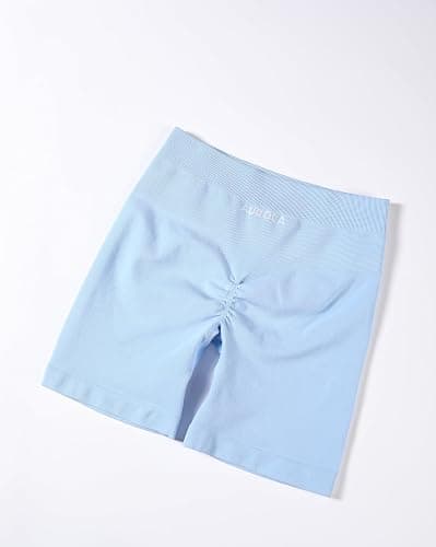 AUROLA Power Workout Shorts for Women Tummy Control Squat Proof Ribbed Thick Seamless Scrunch Active Short thumbnail 3
