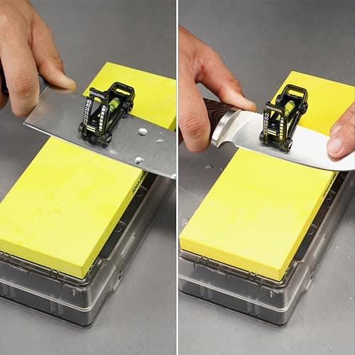 SHARPAL 194H Whetstone Knife Blade Sharpener Sharpening Stone Angle Guide, Chisel/Plane Iron Blade Honing Guide, Knife Edge Angle Finder, Knife Sharpening Trainer (Angle from 15° to 45°) thumbnail 5