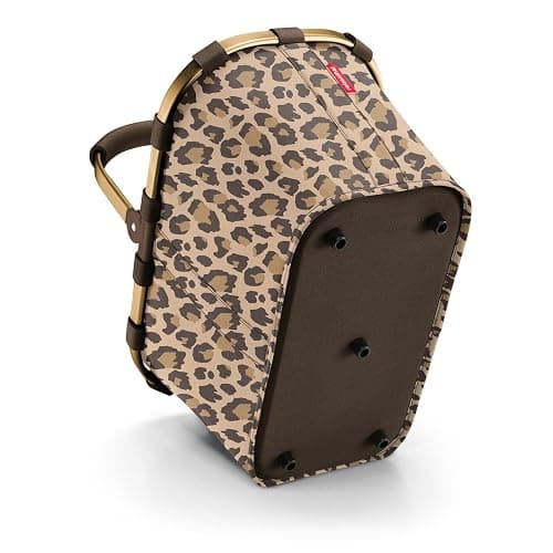 reisenthel carrybag frame leo macchiato – Stabiler Einkaufskorb mit viel Stauraum und praktischer Innentasche – Elegantes und wasserabweisendes Design thumbnail 4