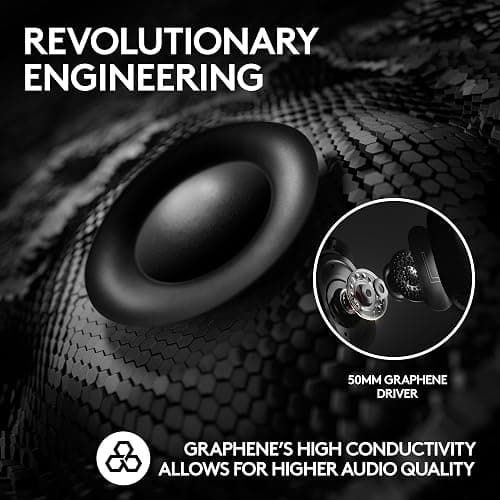 Logitech G PRO X 2 LIGHTSPEED Wireless Gaming Headphones, Detachable Boom Microphone, 50 mm Graphen Drives, DTS:X Headphone 2.0, 7.1 Surround, Bluetooth/USB/3.5 mm Aux, PC, PS5, PS4, Switch, White thumbnail 4