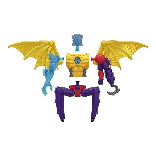 MrBeast Lab Hybrids Multi Pack, Reveal Different Hybrid Parts to Create 2 Mix & Match Action Figures, Plus Parts of The Golden Panther Dragon, Fuse Beast Combinations, Spider vs Energy Panther thumbnail 8