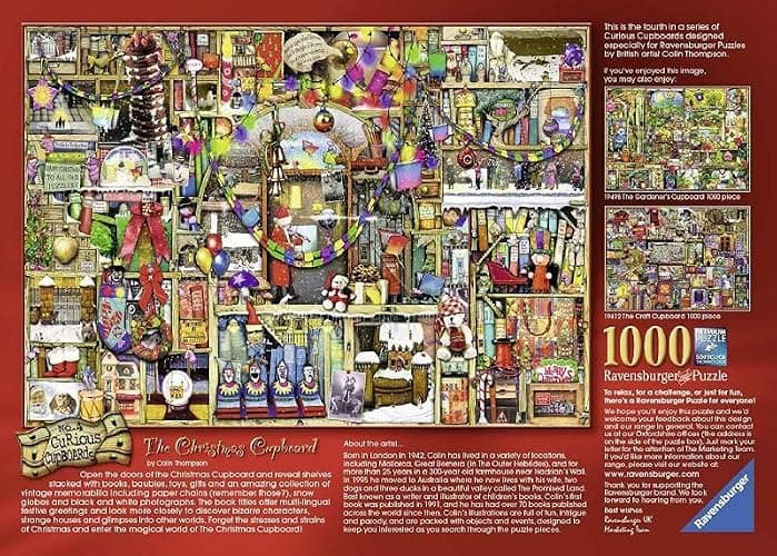 Ravensburger Craft Cupboard Puzzle - Premium 1000-Piece Jigsaw | Unique Softclick Technology | Perfect for Brain Game Enthusiasts | FSC-Certified for Sustainability thumbnail 8
