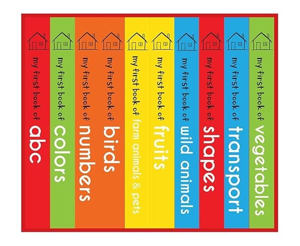 My First Library: Boxset of 10 Board Books for Kids thumbnail 3