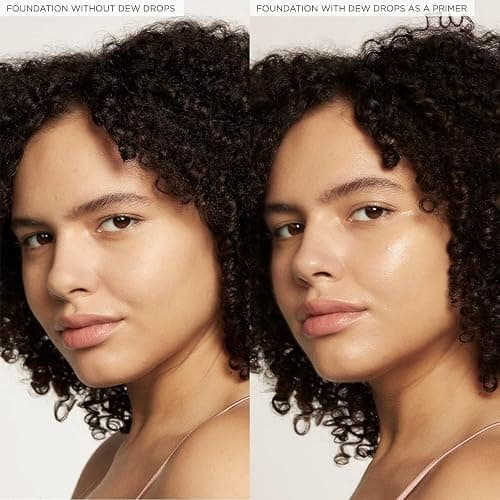 Glow Recipe Watermelon Niacinamide Dew Drops, Travel Size - Brightening, Plumping Hydrating Face Serum, Makeup Primer + Liquid Highlighter with Hyaluronic Acid - Dewy & Glowing Korean Skin Care (15ml) thumbnail 10