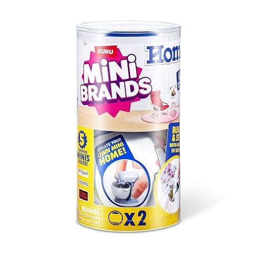 Mini Brands Home capsule (2 Pack) by ZURU, Surprise Home with Collectible Minis, Blind Packaging, Home Themed Collectibles thumbnail 3