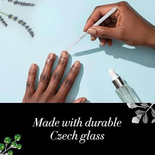 butter London Glass Cuticle Pusher, Signature Glass Collection - Professional Cuticle Pushers & Scraper for Natural Nails - Salon Quality Manicure Pedicure Tool & Products for Fingernails & Toenails thumbnail 4